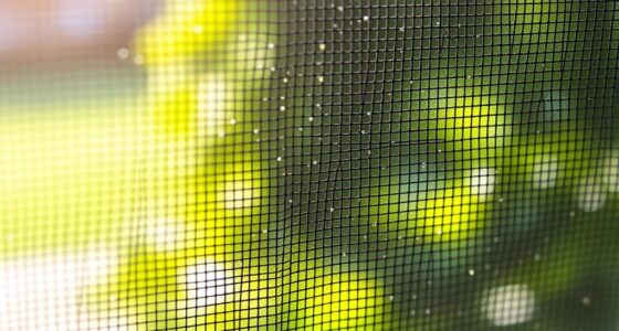 pollen free sag resistant screens