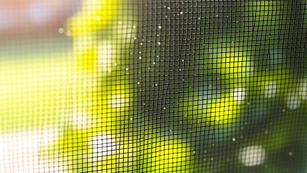 pollen free sag resistant screens