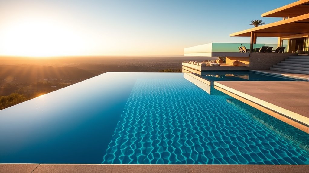 pool design deck vs infinity