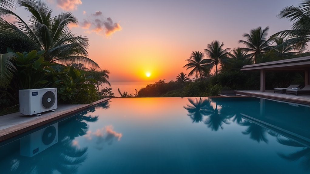 pool size and climate