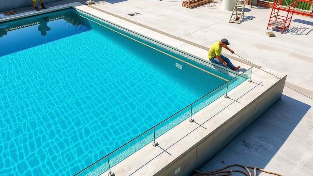 pool transformation structural adjustments