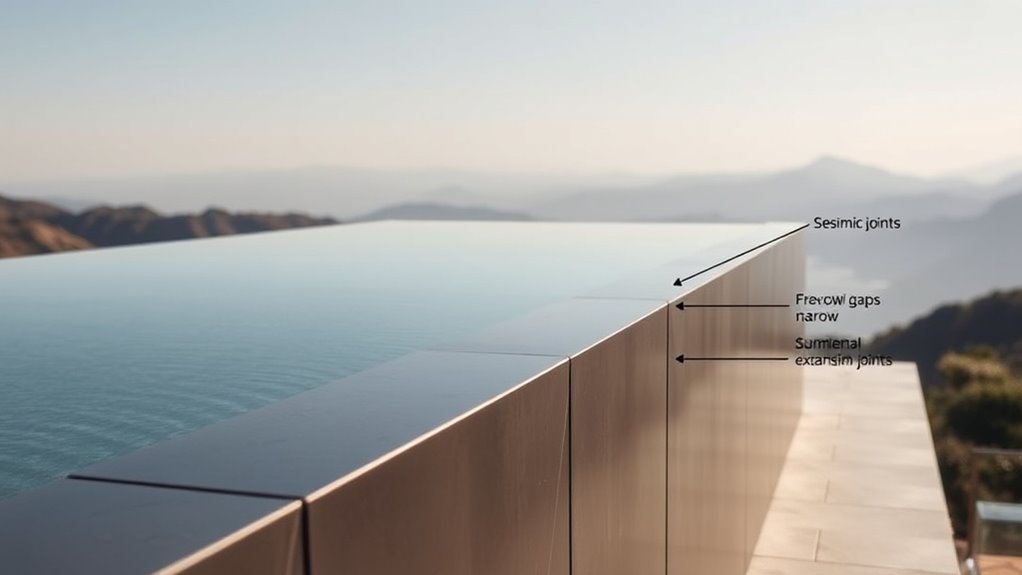pool walls withstand seismic forces