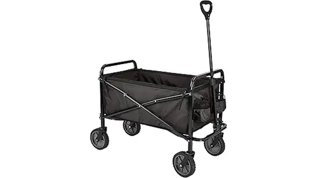 portable collapsible utility wagon
