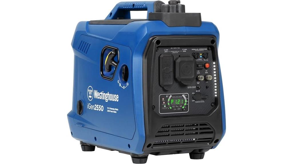 portable inverter generator 2550 watts