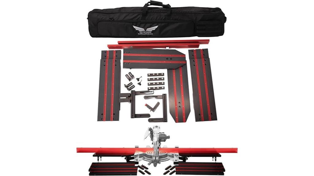 portable miter saw station