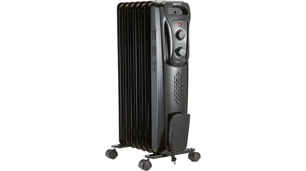 portable oil radiator