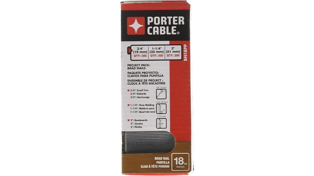 porter cable 18ga nails