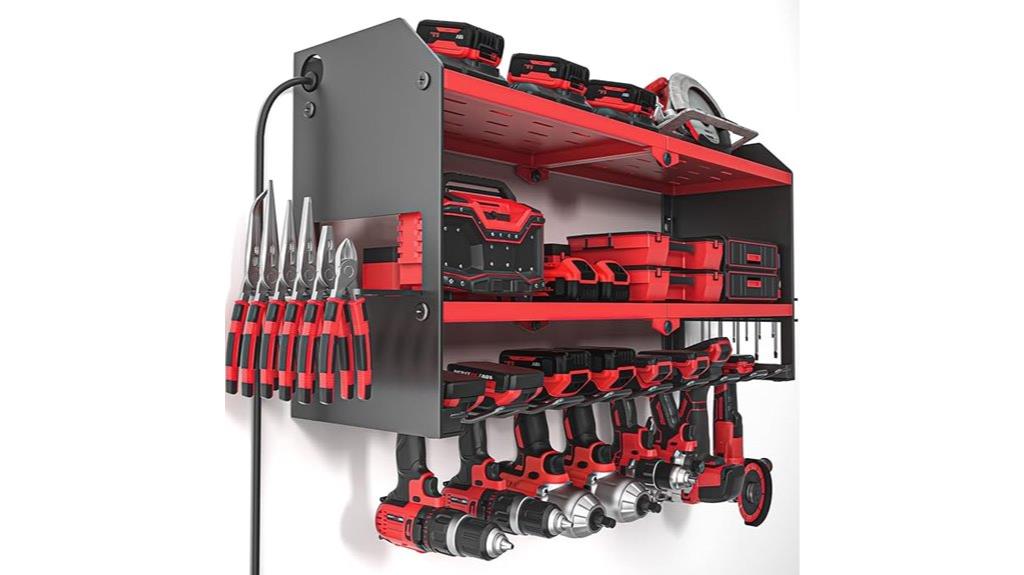 power tool charging station