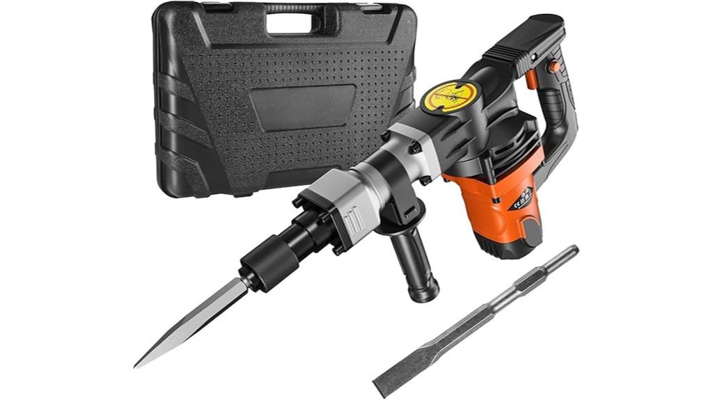 powerful 1400w concrete breaker