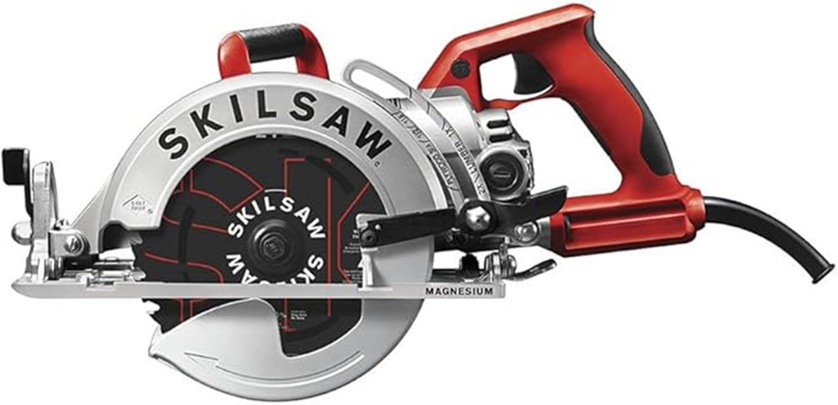 powerful corded circular saw