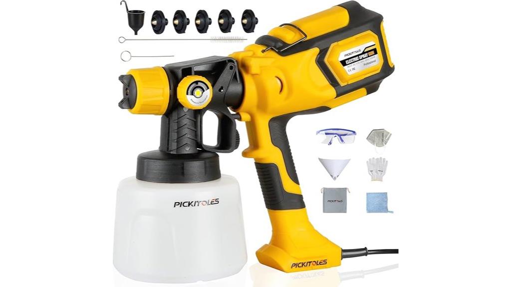 powerful hvlp sprayer kit