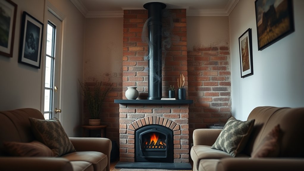 prevent indoor fume backdrafting