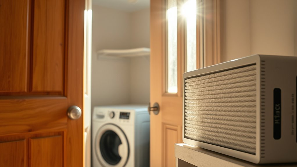 prevent pollen entry and accumulation