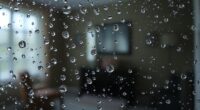 preventing window dew buildup