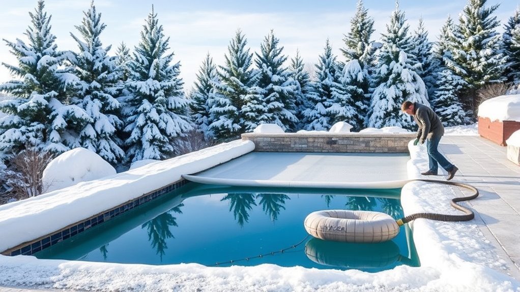 professional vanishing edge winterization