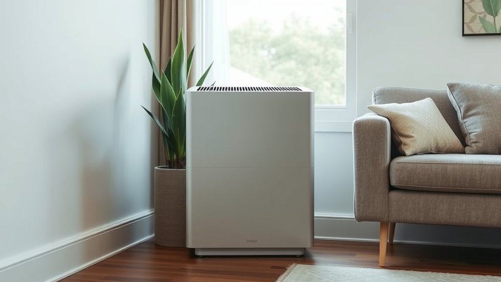 proper air purifier placement