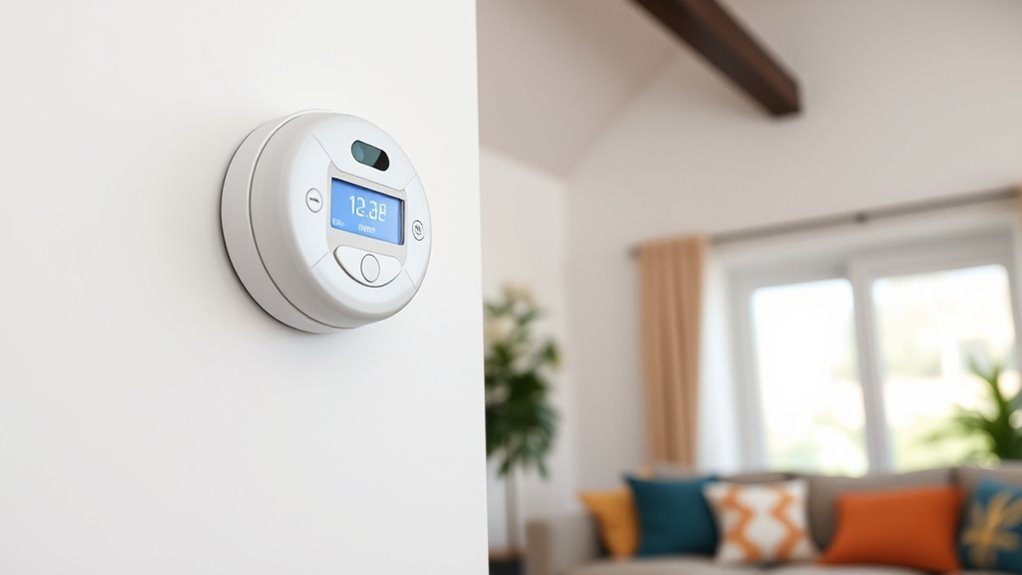 proper co alarm placement