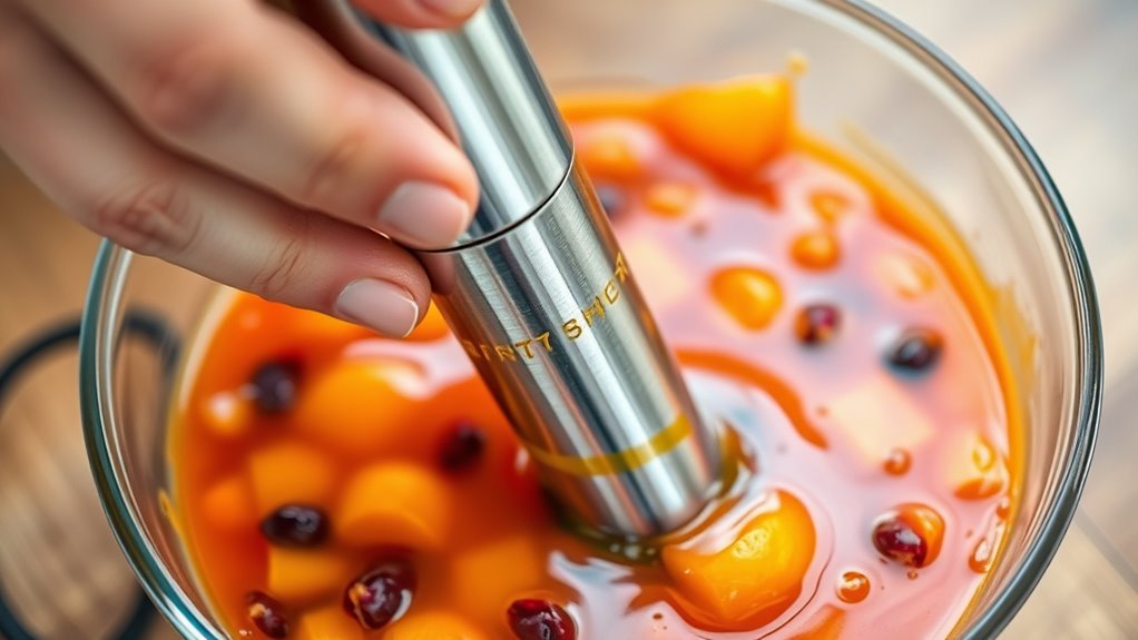 proper ingredient preparation minimizes splashing