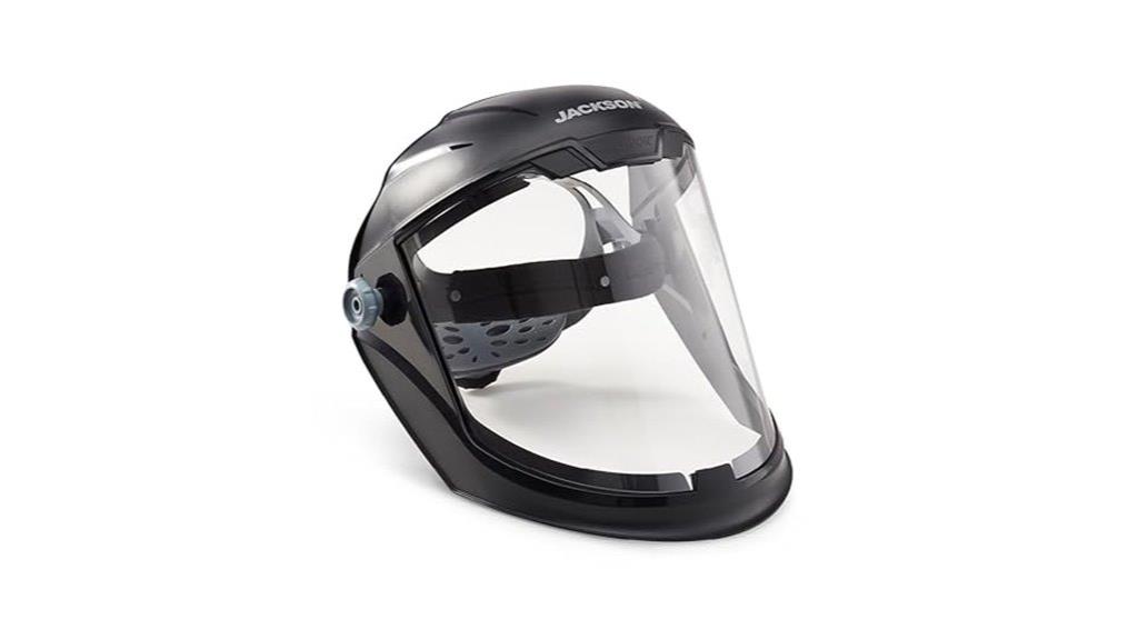protective face shield gear