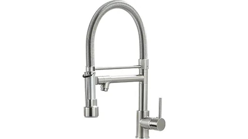 pull down kitchen faucet