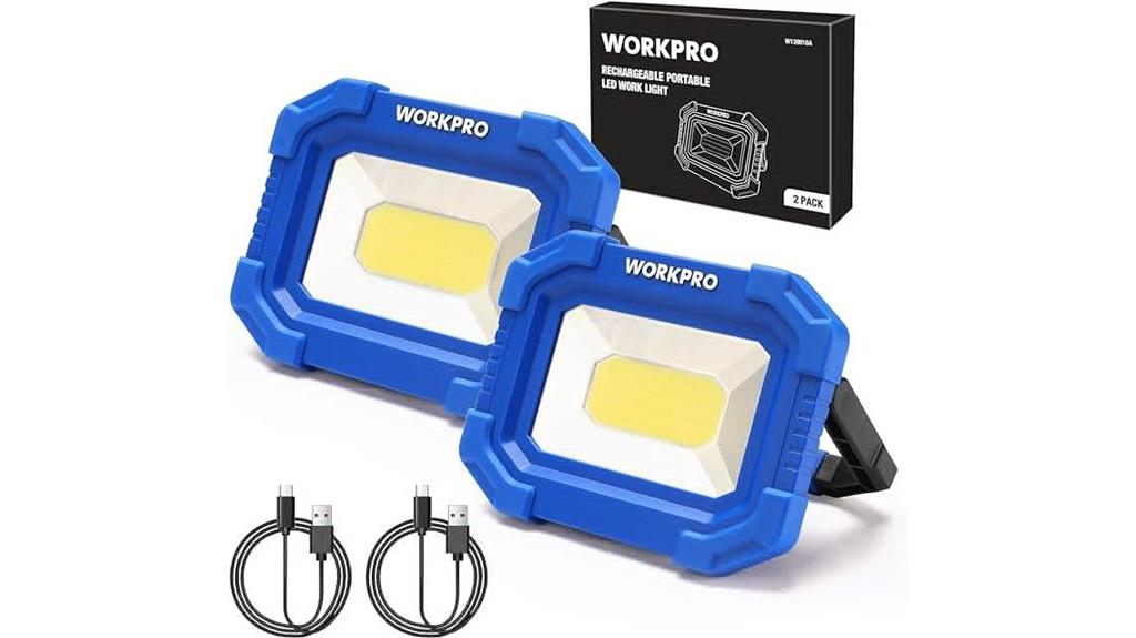 rechargeable magnetic flood lights