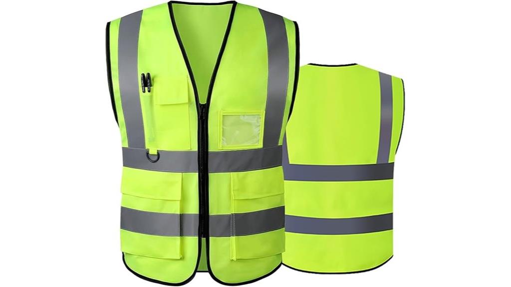 reflective safety vest unisex