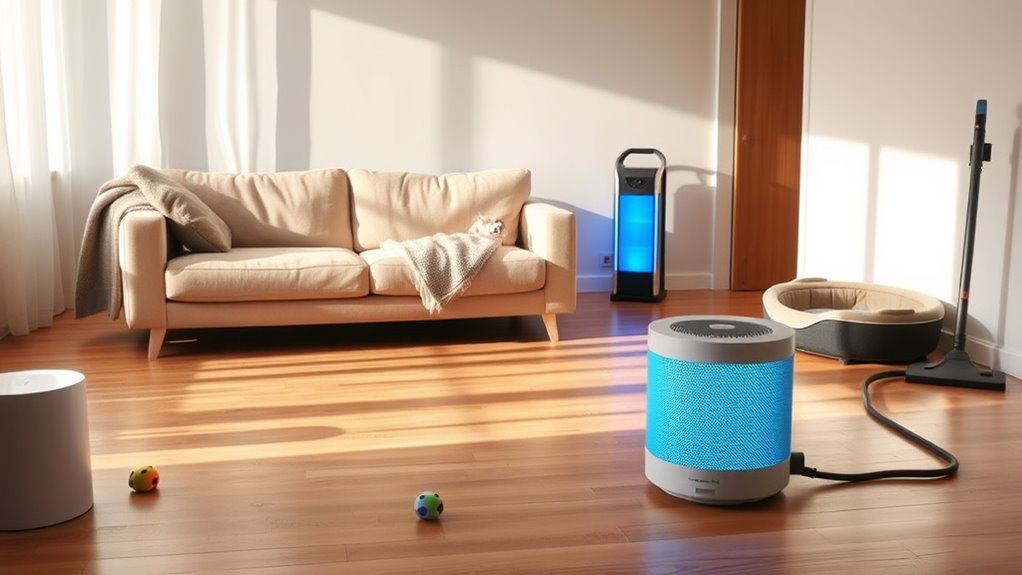 regular cleaning reduces pet dander