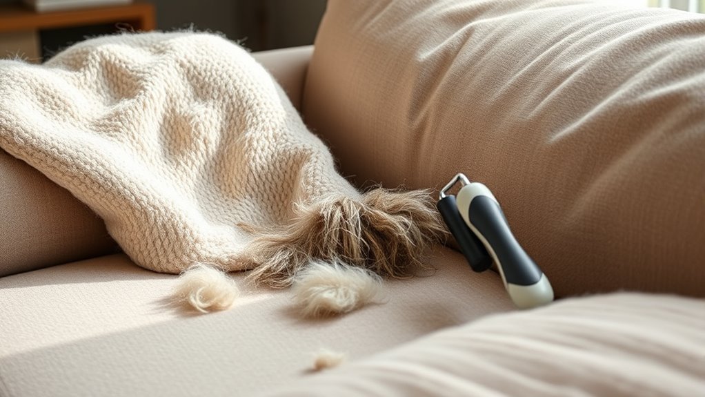regular grooming and strategic cleaning