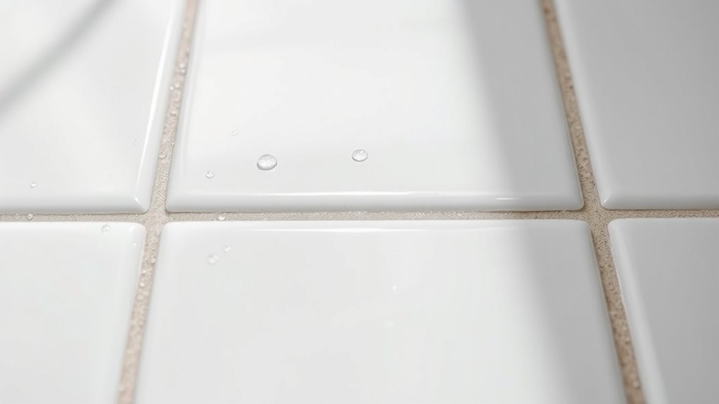 regular rinsing and sealing