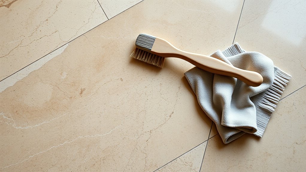 regular sealing and gentle cleaning