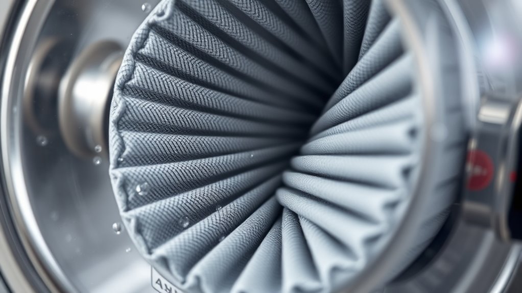 regularly clean and dry filters