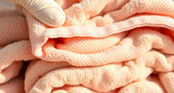 remove towel detergent residue