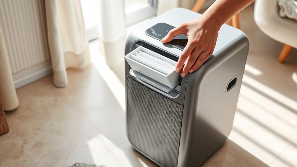 reset portable air conditioner