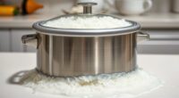 rice cooker starch overflow