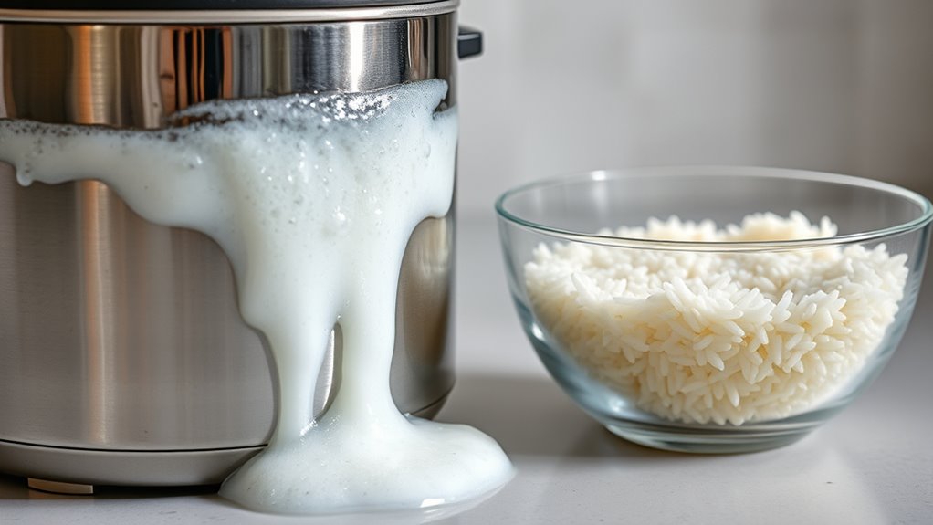 rinse rice thoroughly to reduce starch