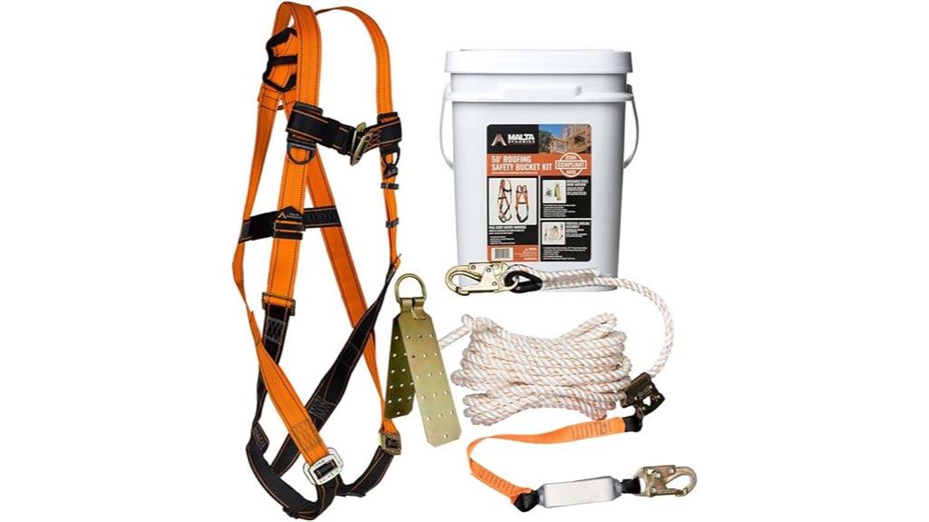 roofers safety bucket kit