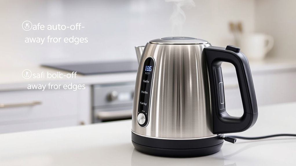 safe kettle operation features