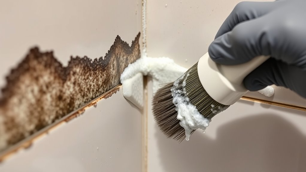 scrub apply rinse dry
