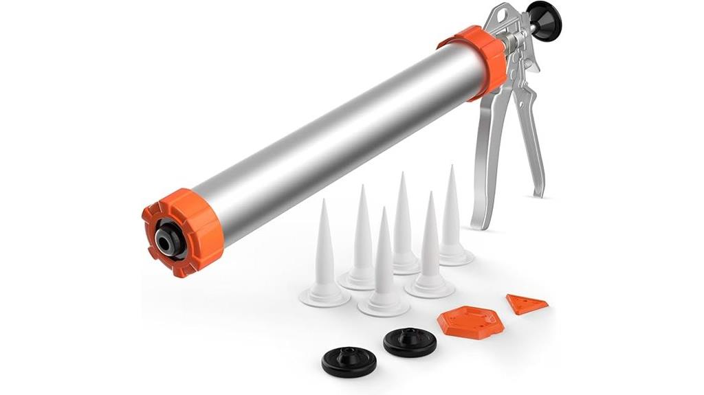 sea creature themed sealant gun