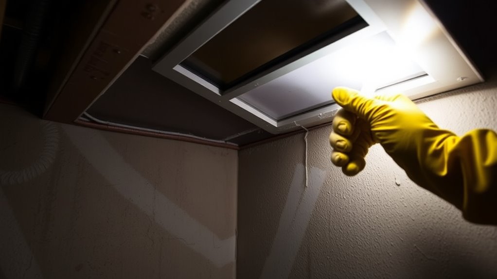 seal attic and basement entries