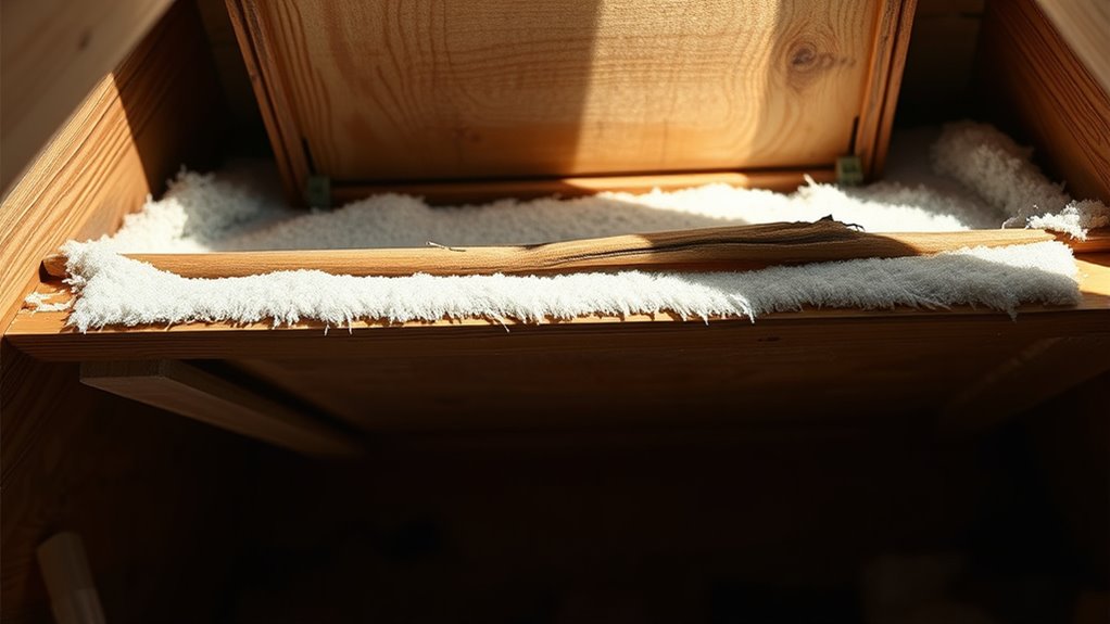 seal attic hatch leak