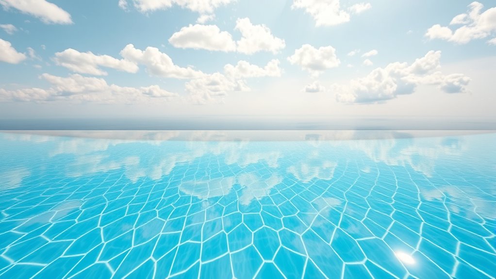 seamless flowing water illusion