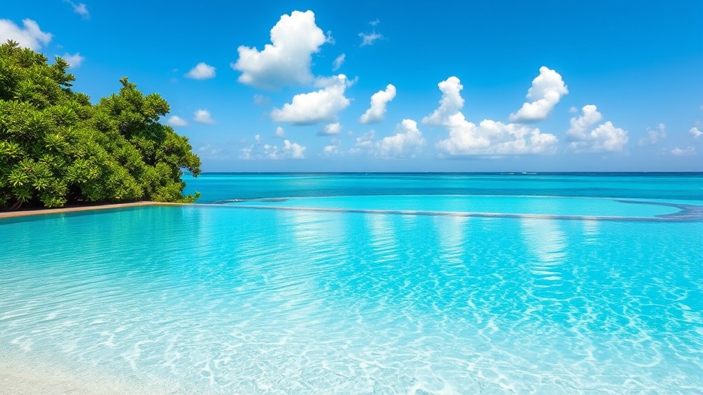 seamless natural pool integration