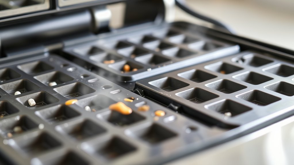 season and maintain waffle iron