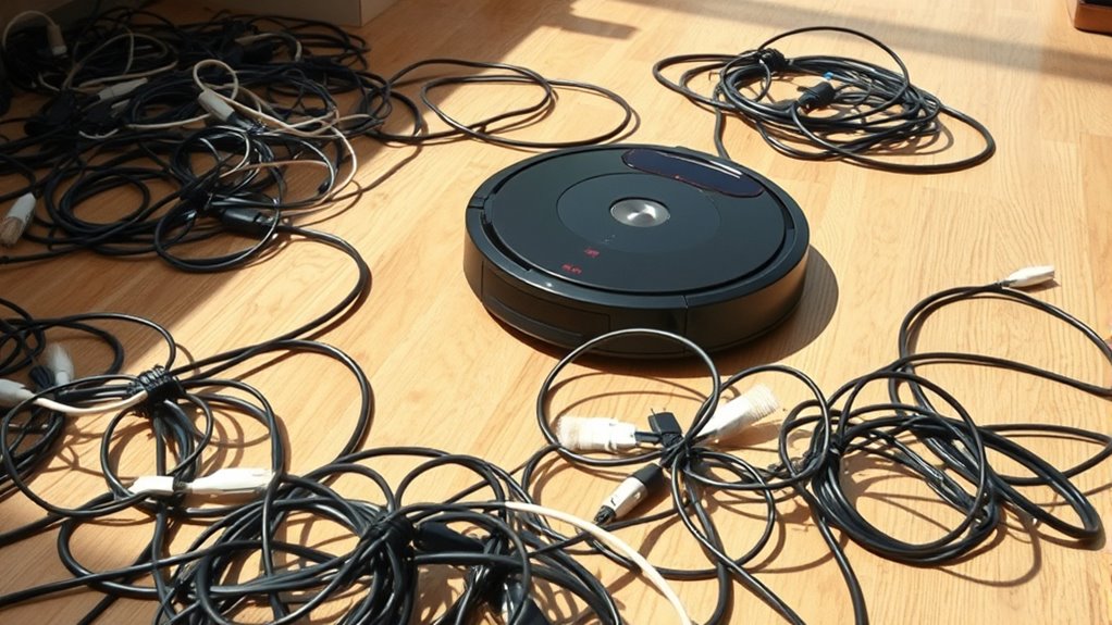 secure organize prevent tangles
