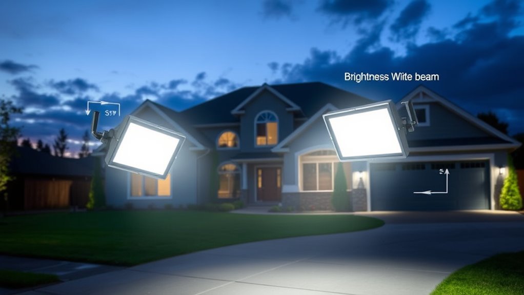 security flood light considerations