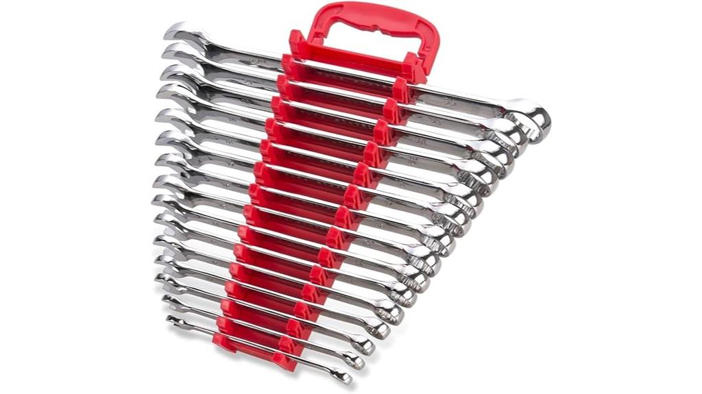 set includes 15 wrenches