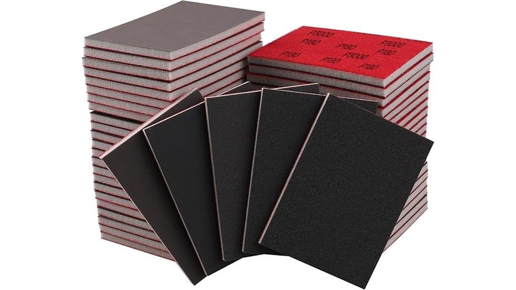 set of twenty sanding sponges