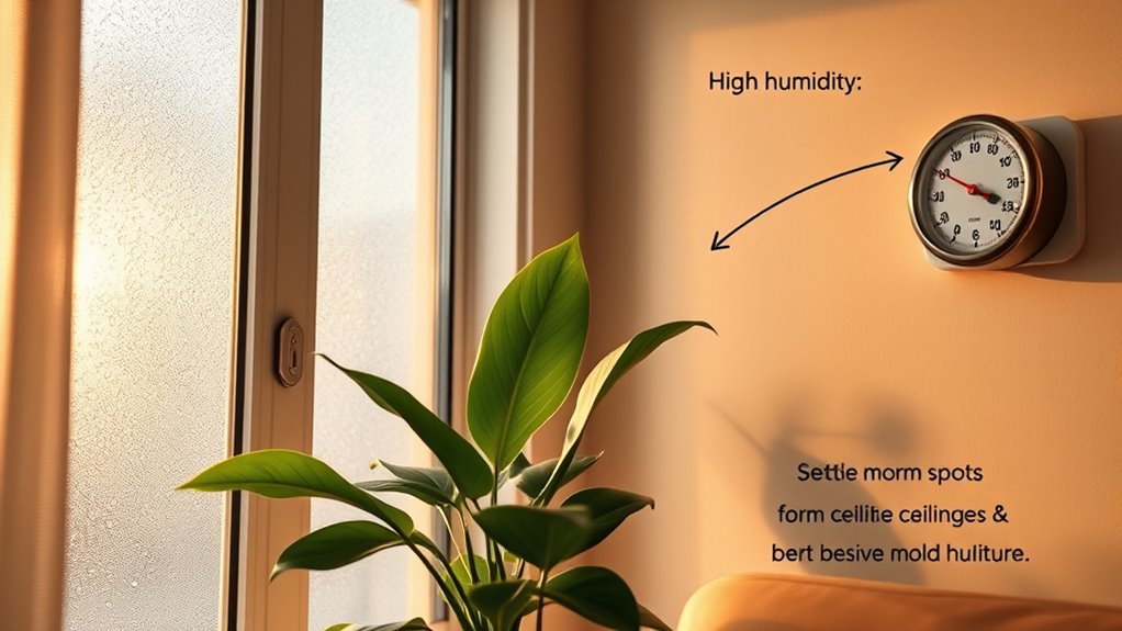 signs of excess indoor humidity