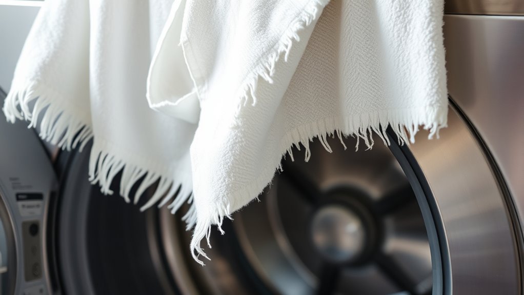 signs of laundry damage